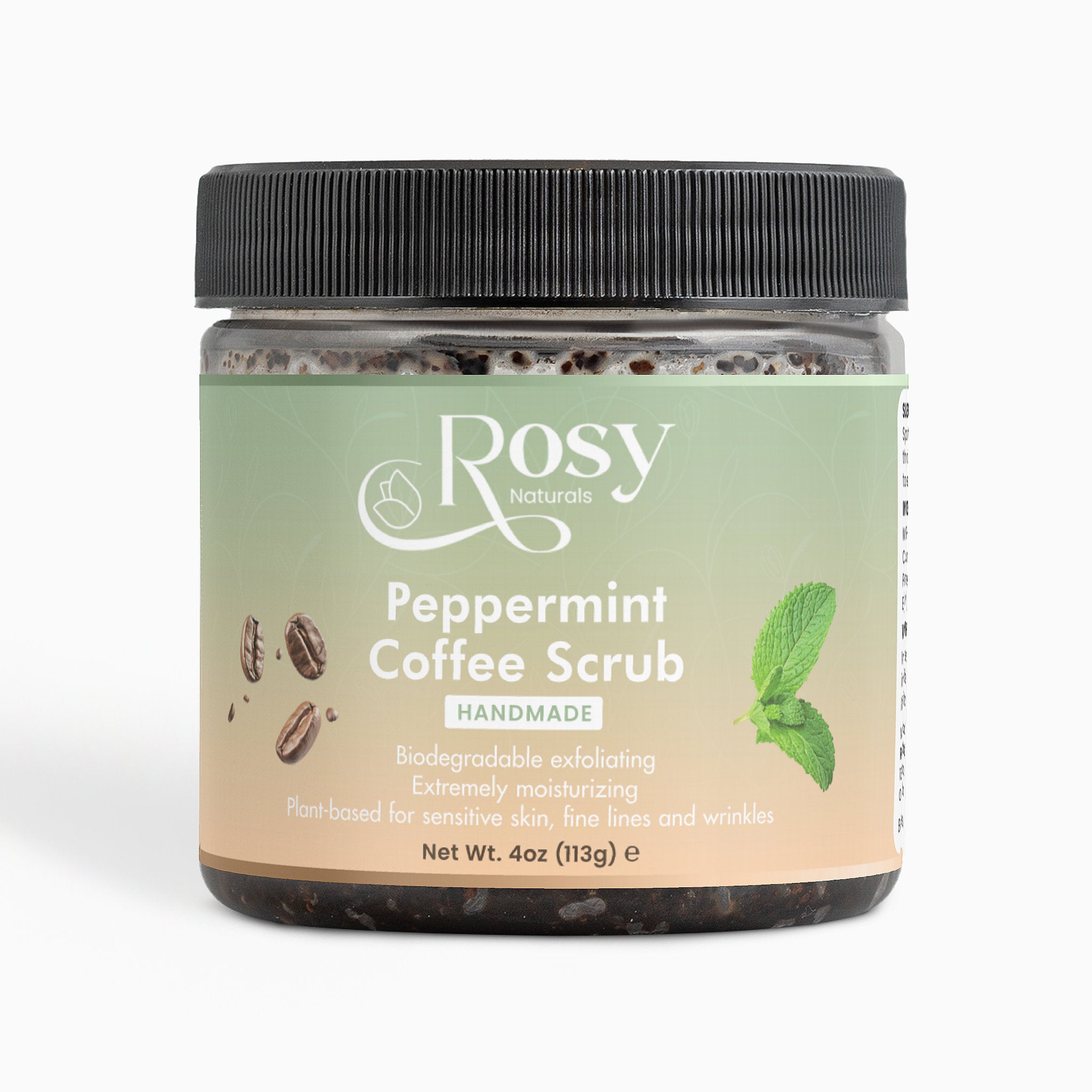 Peppermint Coffee Scrub